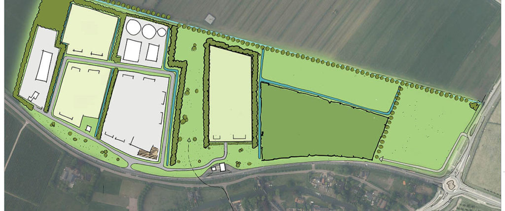 Verplaatsing en transformatie bedrijventerrein, Cothen